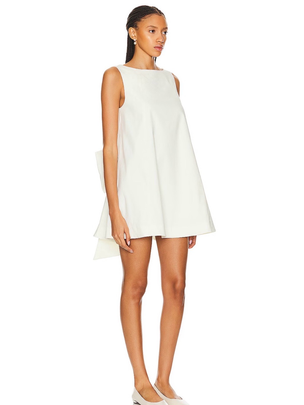 LPA Sarita Mini Dress Backless with Bow NWT - Picture 3 of 7